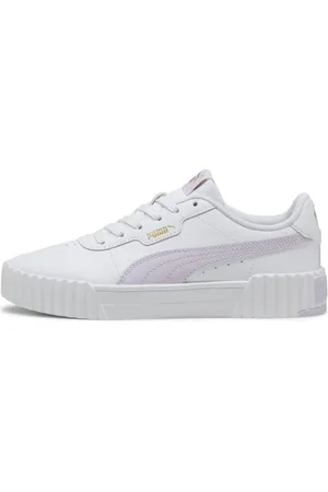 PUMA Skor, Dam, 37 EU, Läder, Vit Sneaker för Kvinnor