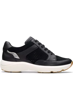 Clarks Skor, Dam, 37 1/2 EU, Läder, Svarta 