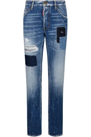 Dsquared2 Jeans, Herr, L, Bomull, Navy Cool Guy Jeans