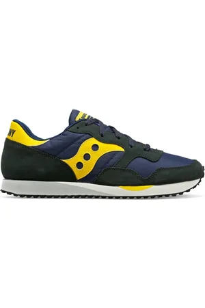Saucony Skor, Dam, 44 EU, Mocka, Blå Mocka DXN Trainer löparskor
