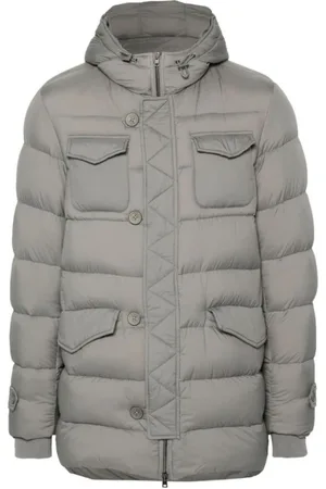 HERNO Jacka, Herr, S, Grå Jackor för Stiliga Outfits