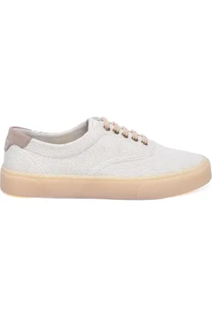 Brunello Cucinelli Skor, Herr, 42 EU, Bomull, Canvas Sneakers med Gummisula