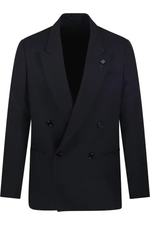 LARDINI Jacka, Herr, M, Blå Blazer för Män