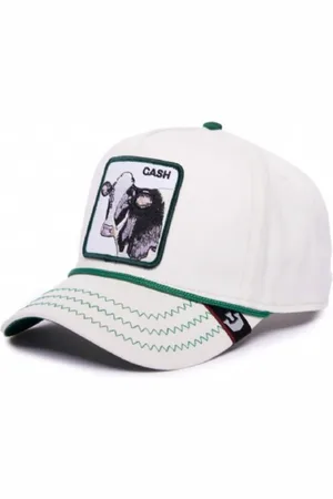 Goorin Bros. Accessoarer, Dam, ONE Size, Animal Farm Trucker Cap Vit Unisex