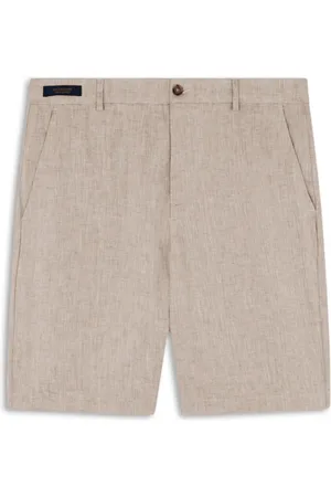 Paul & Shark Shorts, Herr, L, Linne, Riviera Linne Bermuda Shorts