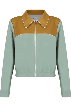 Tory Burch Jacka, Dam, S, Reflekterande jacka med rörledningsdetalj
