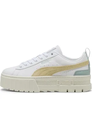 PUMA Skor, Dam, 38 1/2 EU, Läder, Sneaker för kvinnor