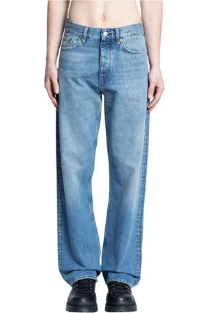 Sunflower Jeans, Herr, W34, Denim, Vintage Bluewashed Denim Jeans Loose Fit