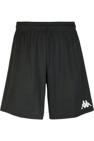 Kappa Shorts, Herr, M, Polyester, Sportshorts Svart Interlocktyg
