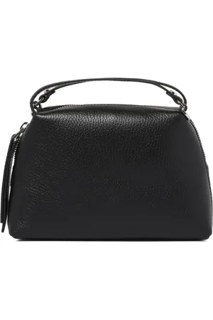 Gianni chiarini Väska, Dam, ONE Size, Läder, Svart Alifa Väska med Axelrem