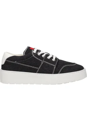 Ami Skor, Herr, 42 EU, Svarta Logosneakers Tillverkade i Portugal