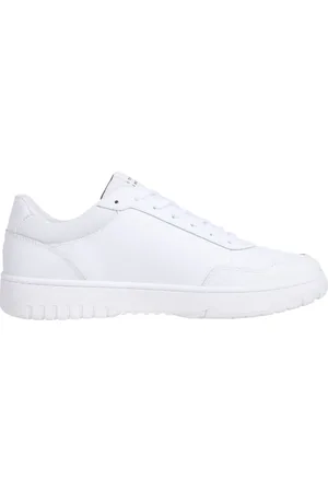 Tommy Hilfiger Skor, Herr, 43 EU, Läder, Vit Core Sneaker