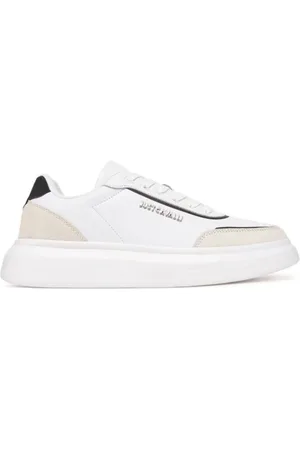 Roberto Cavalli Skor, Herr, 44 EU, Läder, Vita Sneakers Ursa Design 2