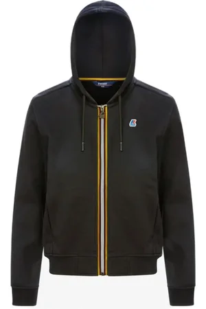 K-Way Sweatshirts & Hoodies, Dam, XL, Sportig Fleecetröja Svart Kvinnor