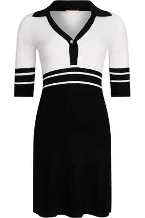 Liu Jo Klänning, Dam, S, Polyester, Elegant Blandning av Viskos och Polyester