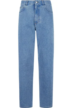 Marni Jeans, Herr, W30, Blå Straight Leg Jeans