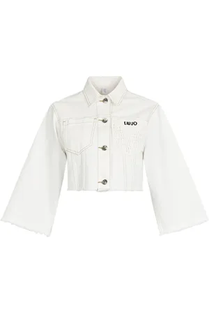 Liu Jo Jacka, Dam, XS, Bomull, Bomull T-shirt