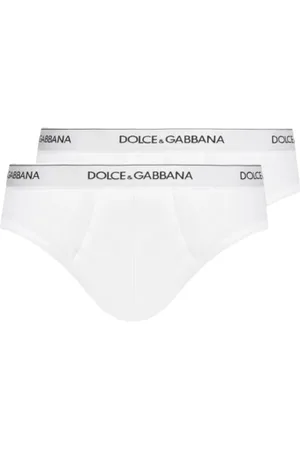 Dolce & Gabbana Underkläder, Herr, M, Läder, Vit underkläder