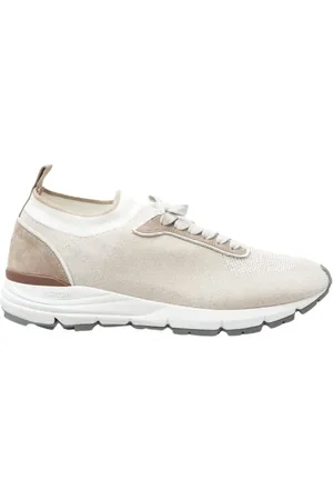 PESERICO SIGN Skor, Herr, 43 EU, Bomull, Sneakers i stretch melange bomull