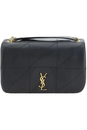 Saint Laurent Väska, Dam, ONE Size, Läder, Lammskinn Axelväska med Kedjerem