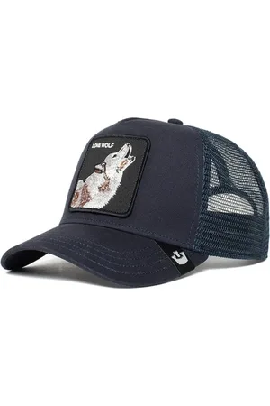Goorin Bros. Accessoarer, Dam, ONE Size, Animal Farm Trucker Cap Blå Unisex