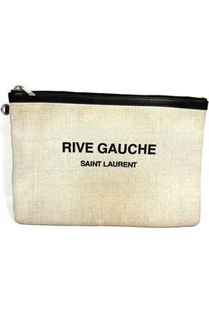 Saint Laurent Pre-owned, Dam, ONE Size, Pre-owned Canvas kuvertvskor