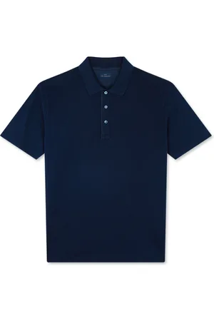 Paul & Shark Topp, Herr, XL, Bomull, Polo i Fin Piqué-bomull med Linendetaljer