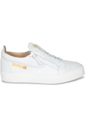 Giuseppe Zanotti Skor, Herr, 42 EU, Vita Sneakers för Män Stilfull Ss25