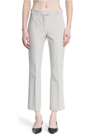 Max Mara Byxor, Dam, S, Bomull, Högmidjade Utsvängda Korta Byxor