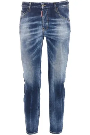 Dsquared2 Jeans, Herr, M, Bomull, Skater Jeans med knappstängning framtill