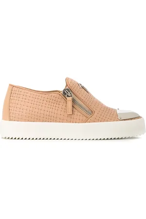 Giuseppe Zanotti Skor, Dam, 39 EU, Rosa & Lila Logoball Sneakers