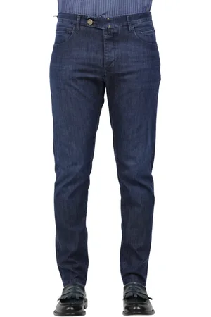 Incotex Jeans, Herr, W33, Denim, Stretch denim jeans för män