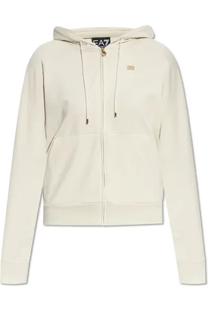 EA7 Sweatshirts & Hoodies, Dam, M, Bomull, Sweatshirt från kollektionen