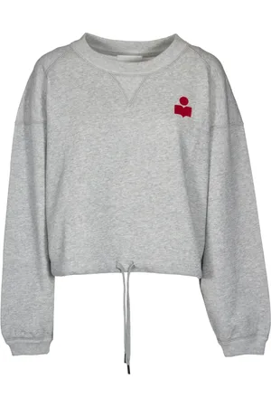 Isabel Marant Sweatshirts & Hoodies, Dam, S, Tryckt tröja med blekt effekt