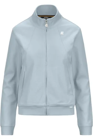 K-Way Sweatshirts & Hoodies, Dam, L, Bomull, Celeste High-Neck Sweatshirt