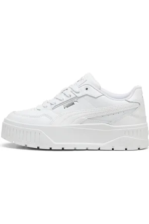 PUMA Skor, Dam, 38 EU, Läder, Vit Sneaker för Kvinnor