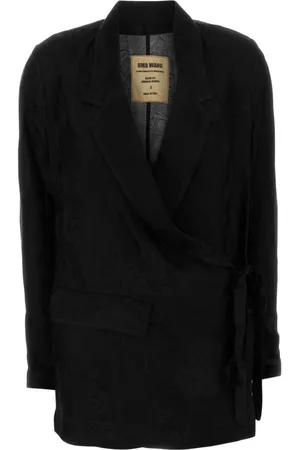 UMA WANG Jacka, Dam, S, Svart Viskosblandning Khloe Blazer