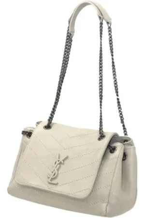 Saint Laurent Pre-owned, Dam, ONE Size, Pre-owned Tyg axelremsvskor