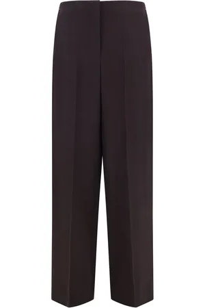 Fendi Byxor, Dam, S, Ull Front Button Byxor
