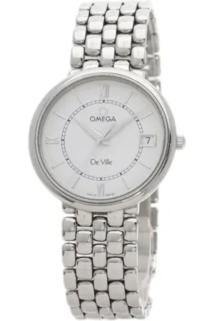 Omega Pre-owned, Herr, ONE Size, Pre-owned Rostfritt stal klockor