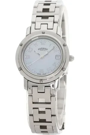 Hermès Pre-owned, Dam, ONE Size, Pre-owned Rostfritt stal klockor