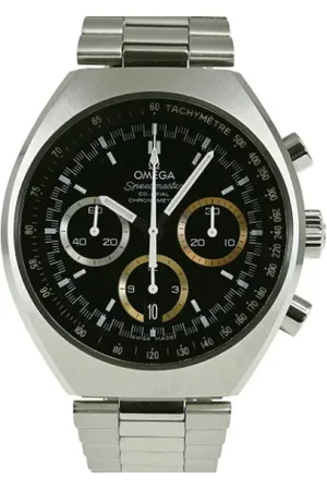 Omega Pre-owned, Herr, ONE Size, Pre-owned Rostfritt stal klockor