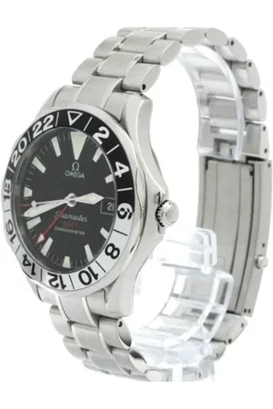 Omega Pre-owned, Herr, ONE Size, Pre-owned Rostfritt stal klockor