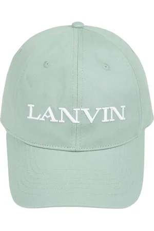Lanvin Accessoarer, Herr, 58 CM, Bomull, Broderad bomullskeps med logotyp