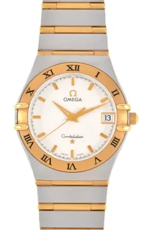 Omega Pre-owned, Herr, ONE Size, Pre-owned Rostfritt stal klockor