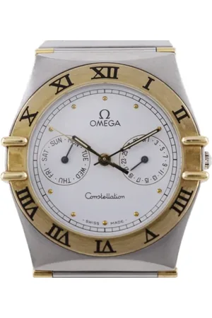 Omega Pre-owned, Herr, ONE Size, Pre-owned Rostfritt stal klockor