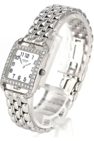 Hermès Pre-owned, Dam, ONE Size, Pre-owned Vitt guld klockor