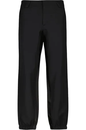 Prada Byxor, Herr, L, Ull Straight Leg Byxor