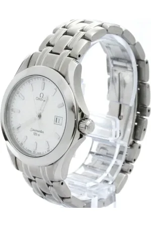 Omega Pre-owned, Herr, ONE Size, Pre-owned Rostfritt stal klockor