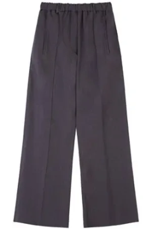 TELA Byxor, Dam, S, Linne, Vida Linnebyxor Mahogny
